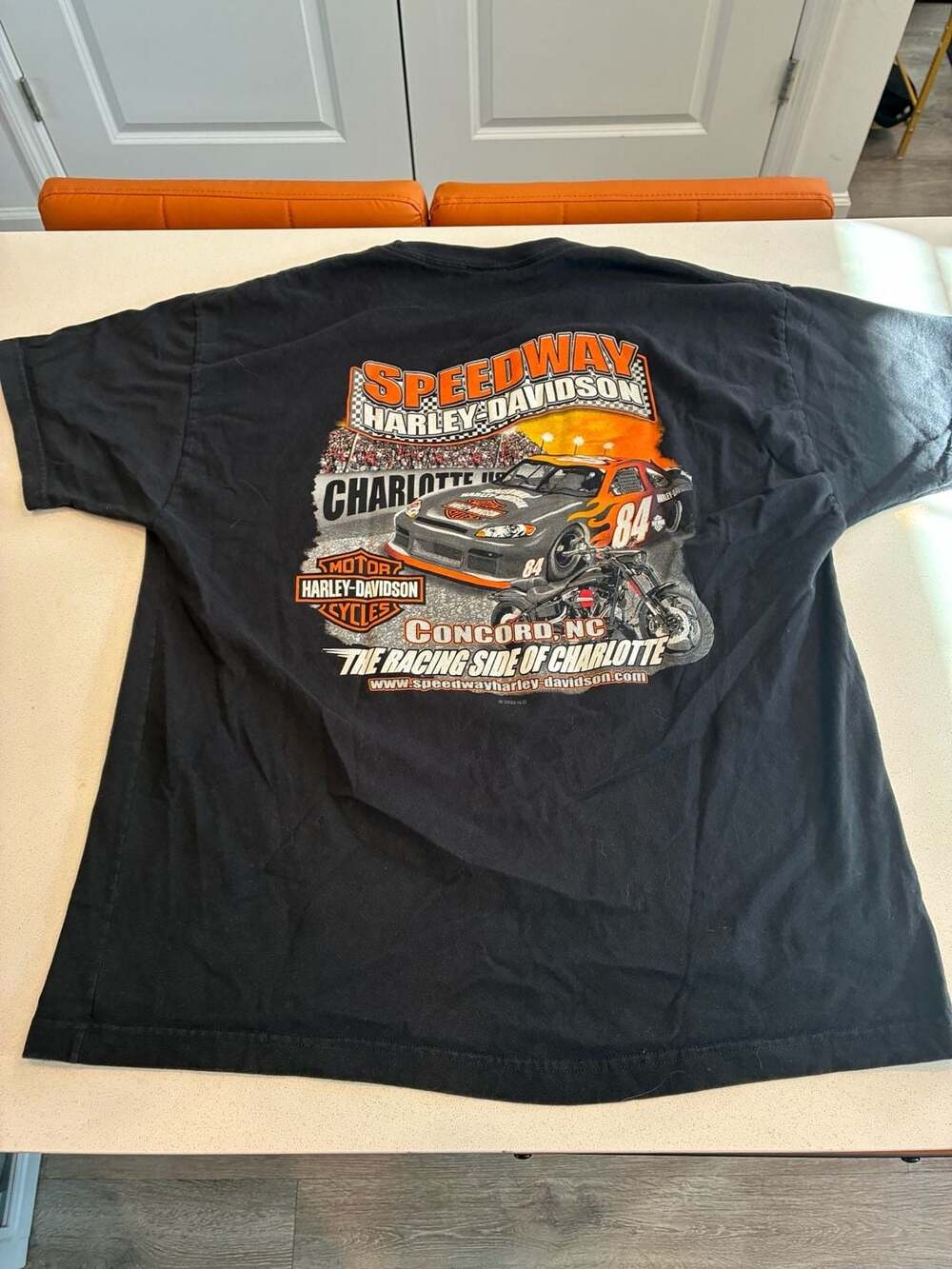 Harley Davidson Speedway Concord NC V-Twin T-Shirt XL